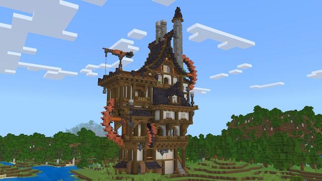 Screenshot of the Minecraft Bedrock Marketplace product Craftable Bases created by The Craft Stars.