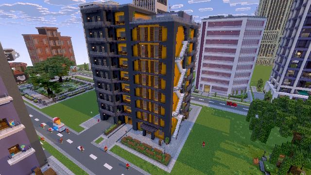 Screenshot of the Minecraft Bedrock Marketplace product Craftable City Add-On created by The Craft Stars.