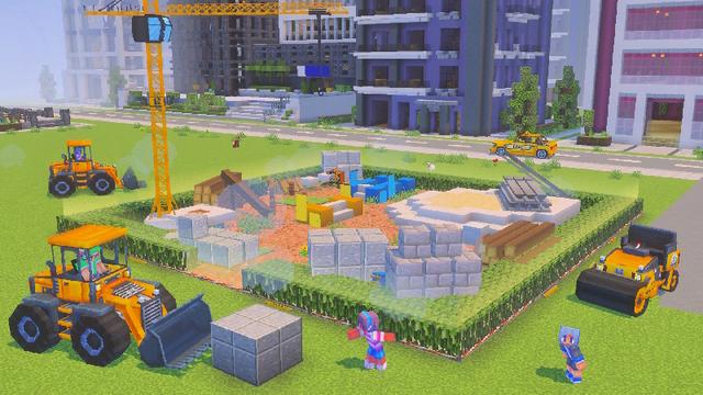 Screenshot of the Minecraft Bedrock Marketplace product Craftable City Add-On created by The Craft Stars.