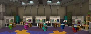 Panorama of the Minecraft Bedrock Marketplace product Craftable Imposters created by The Craft Stars.