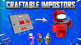Thumbnail of the Minecraft Bedrock Marketplace product Craftable Imposters created by The Craft Stars.