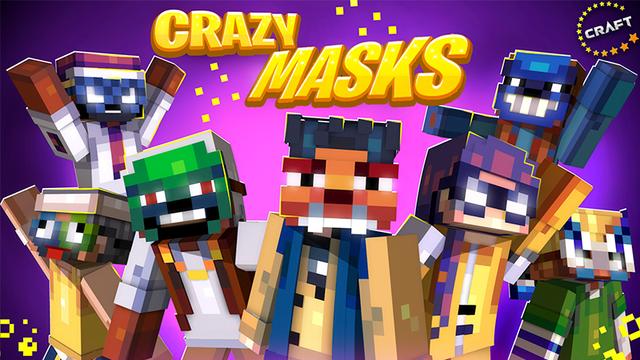 Thumbnail of the Minecraft Bedrock Marketplace product Crazy Masks created by The Craft Stars.