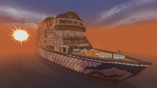 Screenshot of the Minecraft Bedrock Marketplace product Cruise Ship created by The Craft Stars.