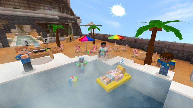 Screenshot of the Minecraft Bedrock Marketplace product Cruise Ship created by The Craft Stars.