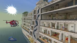 Screenshot of the Minecraft Bedrock Marketplace product Cruise Ship created by The Craft Stars.