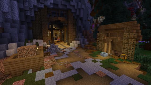 Screenshot of the Minecraft Bedrock Marketplace product Cursed Mines created by The Craft Stars.