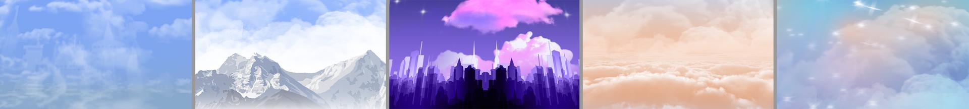 Panorama of the Minecraft Bedrock Marketplace product Custom Skies created by The Craft Stars.