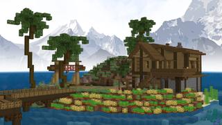 Screenshot of the Minecraft Bedrock Marketplace product Custom Skies created by The Craft Stars.