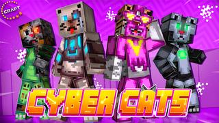 Thumbnail of the Minecraft Bedrock Marketplace product Cyber Cats created by The Craft Stars.