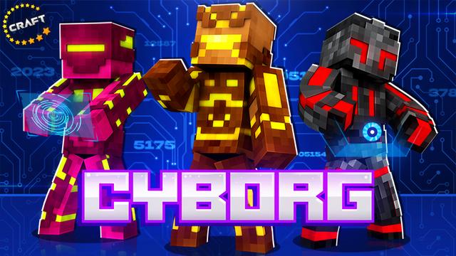 Thumbnail of the Minecraft Bedrock Marketplace product Cyborg created by The Craft Stars.