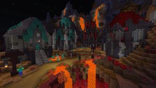 Screenshot of the Minecraft Bedrock Marketplace product Dark Temple created by The Craft Stars.
