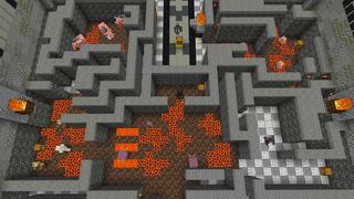 Screenshot of the Minecraft Bedrock Marketplace product Daunting Dungeons created by The Craft Stars.