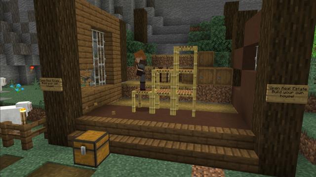 Screenshot of the Minecraft Bedrock Marketplace product Daunting Dungeons created by The Craft Stars.