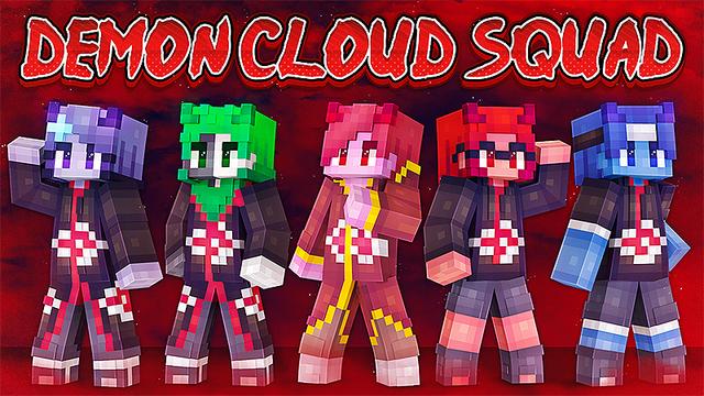 Thumbnail of the Minecraft Bedrock Marketplace product Demon Cloud Squad created by The Craft Stars.