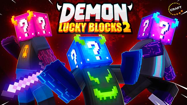 Thumbnail of the Minecraft Bedrock Marketplace product Demon Lucky Blocks 2 created by The Craft Stars.