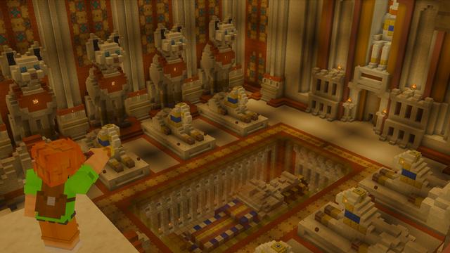 Screenshot of the Minecraft Bedrock Marketplace product Desert Temple created by The Craft Stars.