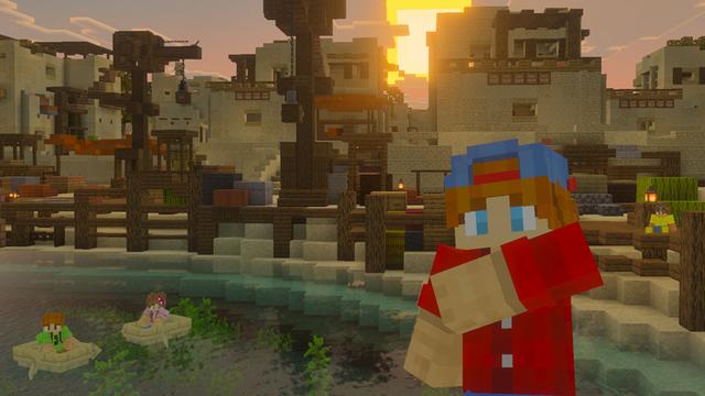 Screenshot of the Minecraft Bedrock Marketplace product Desert Temple created by The Craft Stars.