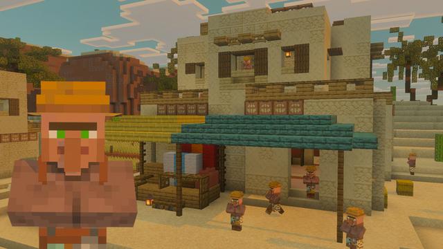 Screenshot of the Minecraft Bedrock Marketplace product Desert Temple created by The Craft Stars.