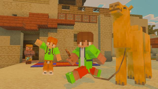 Screenshot of the Minecraft Bedrock Marketplace product Desert Temple created by The Craft Stars.