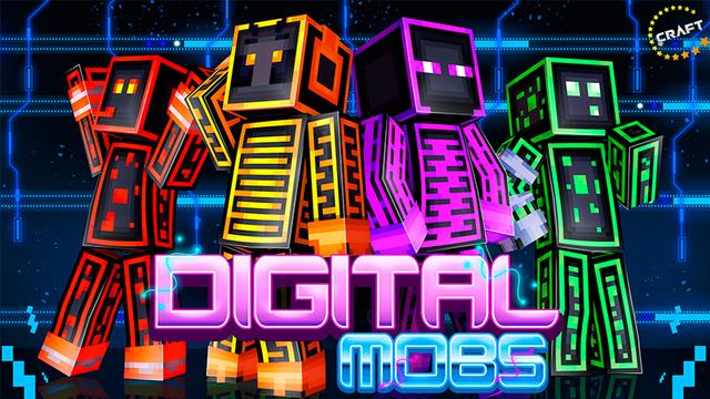Thumbnail of the Minecraft Bedrock Marketplace product Digital Mobs created by The Craft Stars.