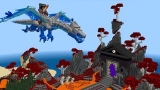 Screenshot of the Minecraft Bedrock Marketplace product Dragon OP Traders created by The Craft Stars.