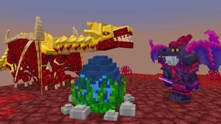 Screenshot of the Minecraft Bedrock Marketplace product Dragon OP Traders created by The Craft Stars.