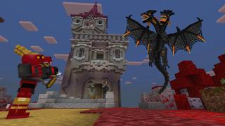 Screenshot of the Minecraft Bedrock Marketplace product Dragon OP Traders created by The Craft Stars.