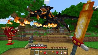 Screenshot of the Minecraft Bedrock Marketplace product Dragon Siege Bunker! created by The Craft Stars.