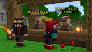 Screenshot of the Minecraft Bedrock Marketplace product Dragon Siege Bunker! created by The Craft Stars.