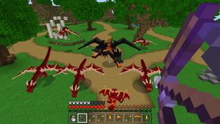 Screenshot of the Minecraft Bedrock Marketplace product Dragon Siege Bunker! created by The Craft Stars.