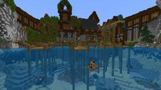 Screenshot of the Minecraft Bedrock Marketplace product Dragon's Bay created by The Craft Stars.