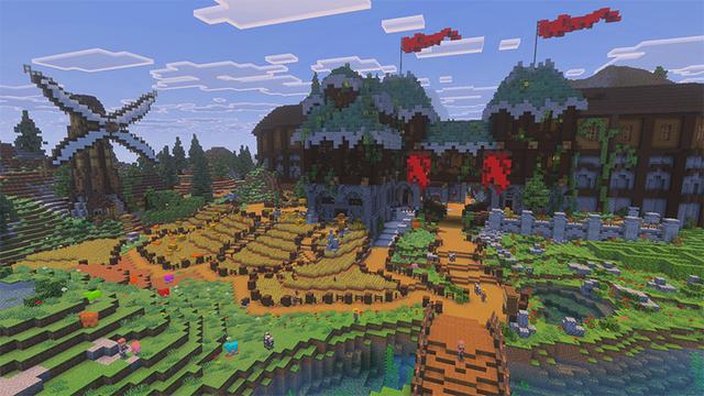 Screenshot of the Minecraft Bedrock Marketplace product Dragon's Bay created by The Craft Stars.