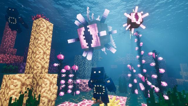 Screenshot of the Minecraft Bedrock Marketplace product Eldritch Horror - Texture Pack created by The Craft Stars.