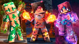 Thumbnail of the Minecraft Bedrock Marketplace product Elemental Guardians created by The Craft Stars.