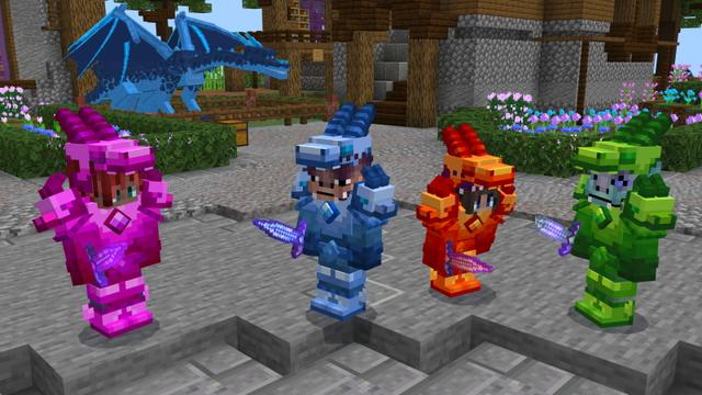 Screenshot of the Minecraft Bedrock Marketplace product Epic Dragon Expansion+ created by The Craft Stars.