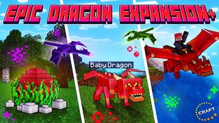 Thumbnail of the Minecraft Bedrock Marketplace product Epic Dragon Expansion+ created by The Craft Stars.