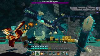 Screenshot of the Minecraft Bedrock Marketplace product Epic Warden Expansion created by The Craft Stars.