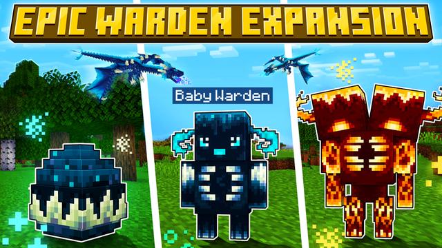 Thumbnail of the Minecraft Bedrock Marketplace product Epic Warden Expansion created by The Craft Stars.