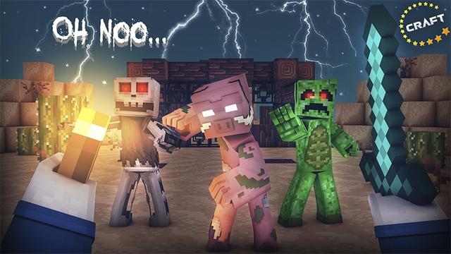 Thumbnail of the Minecraft Bedrock Marketplace product Evil Mobs created by The Craft Stars.