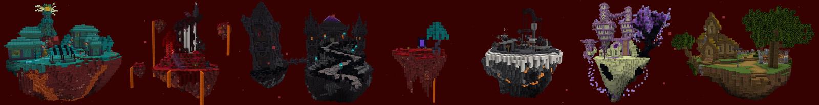Panorama of the Minecraft Bedrock Marketplace product Extreme Nether Escape created by The Craft Stars.