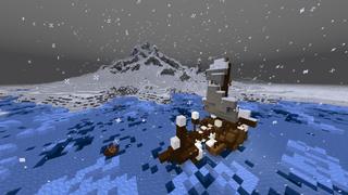 Screenshot of the Minecraft Bedrock Marketplace product Extreme Survival - Antarctica created by The Craft Stars.