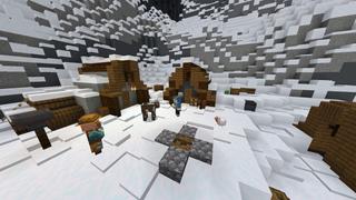 Screenshot of the Minecraft Bedrock Marketplace product Extreme Survival - Antarctica created by The Craft Stars.