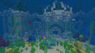 Screenshot of the Minecraft Bedrock Marketplace product Extreme Survival: Battleship created by The Craft Stars.