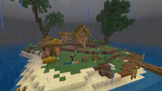 Screenshot of the Minecraft Bedrock Marketplace product Extreme Survival: Battleship created by The Craft Stars.