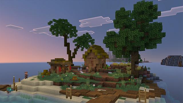 Screenshot of the Minecraft Bedrock Marketplace product Extreme Survival: Battleship created by The Craft Stars.