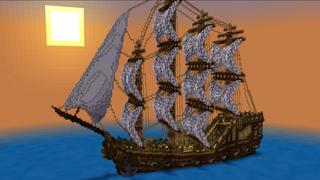 Screenshot of the Minecraft Bedrock Marketplace product Extreme Survival: Battleship created by The Craft Stars.