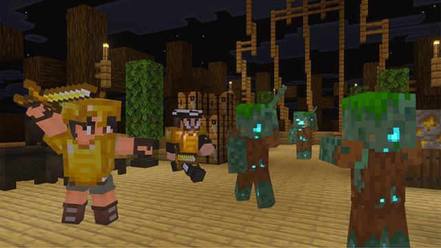 Screenshot of the Minecraft Bedrock Marketplace product Extreme Survival: Battleship created by The Craft Stars.