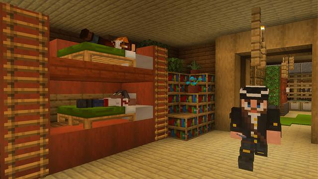 Screenshot of the Minecraft Bedrock Marketplace product Extreme Survival: Battleship created by The Craft Stars.