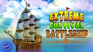 Thumbnail of the Minecraft Bedrock Marketplace product Extreme Survival: Battleship created by The Craft Stars.