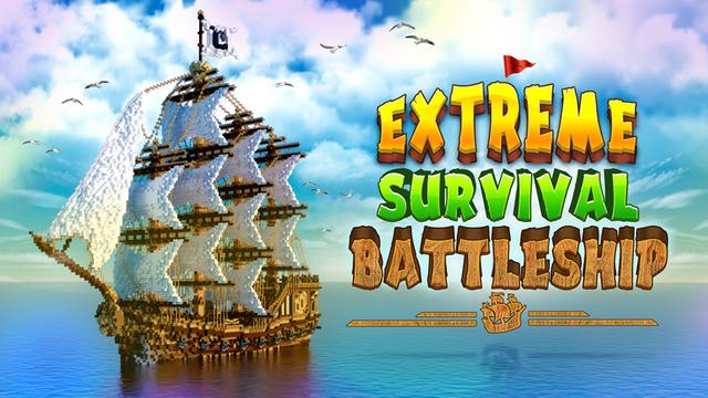 Thumbnail of the Minecraft Bedrock Marketplace product Extreme Survival: Battleship created by The Craft Stars.